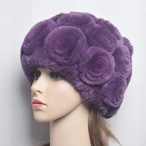 Hat dark purple